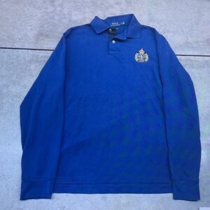 Polo by Ralph Lauren Royal Blue Long Sleeve Polo